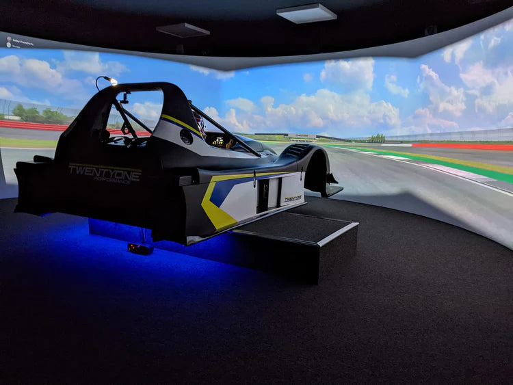 full radical car simulator made by cool performance for twentyone performance
