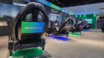 Aramco Simulator Arena in Riyadh Brand Activation and Public event
