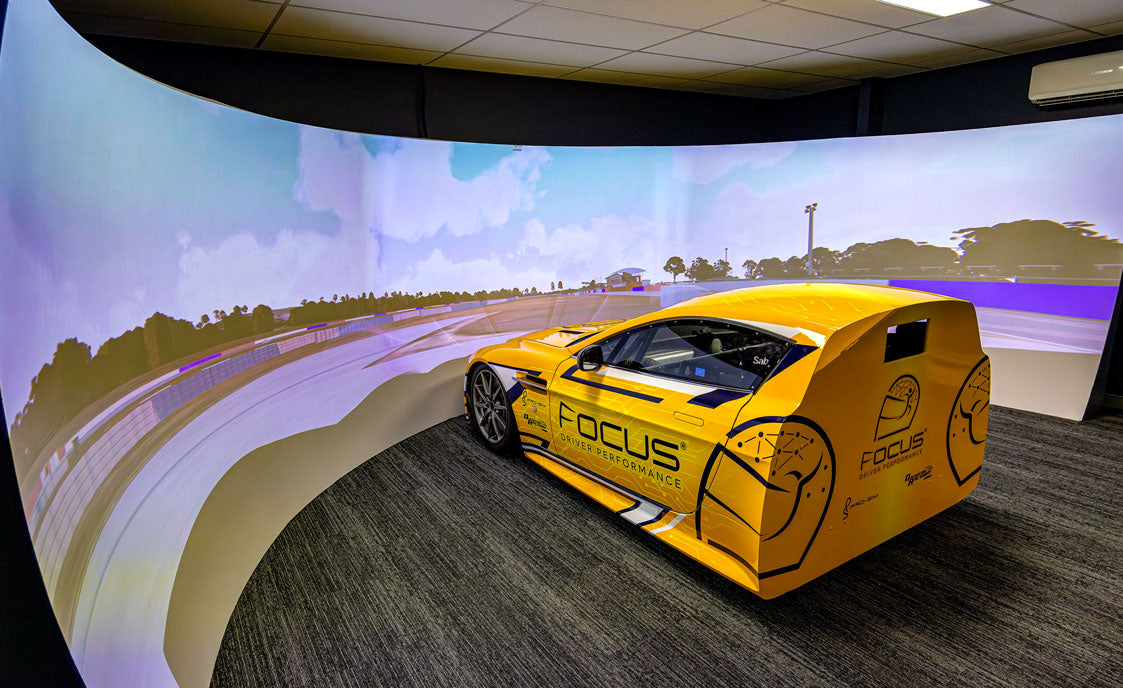 Aston martin half gt car racing simulator focus performance australia cool performance pro sim