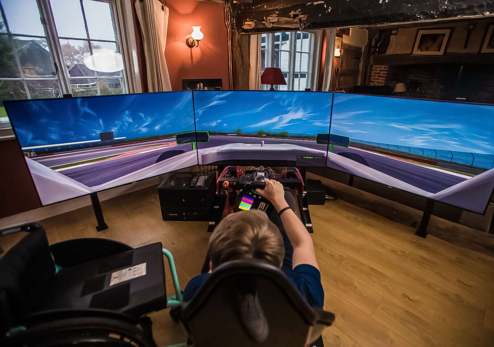 Billy Monger on his Cool Performance racing simulator