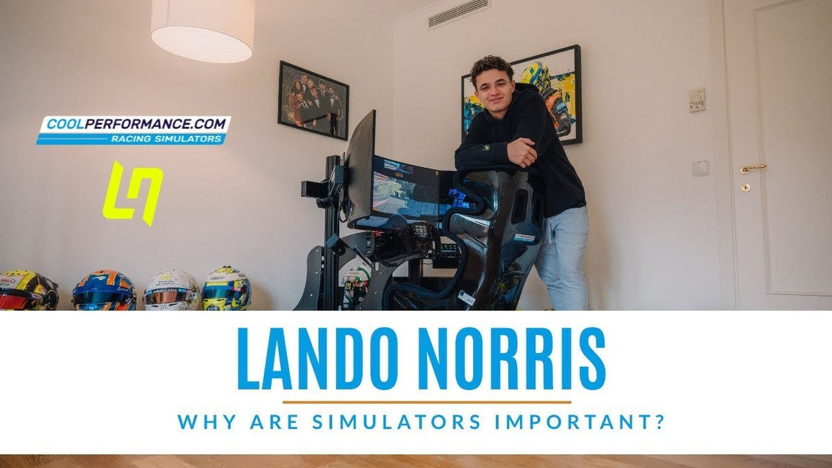 Load video: Lando Norris | Why Are Simulators Important?, Cool Performance video