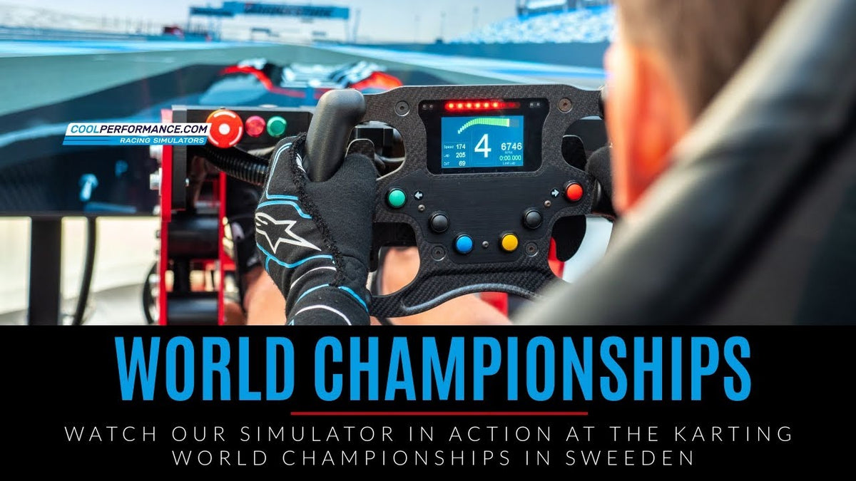 Sweden World Championship Karting | Cool Performance Racing Simulators, Cool Performance video