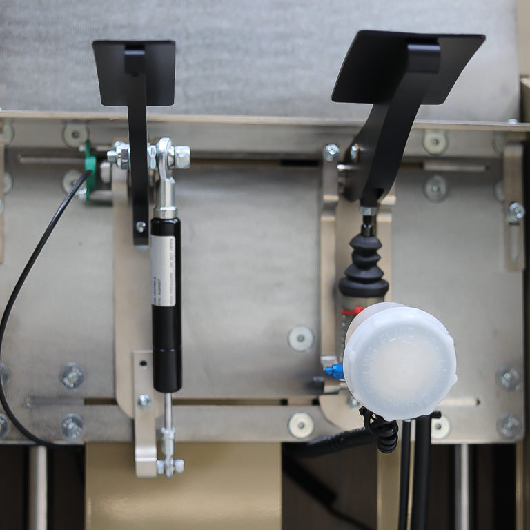 Top View of CP-S Hydraulic Sim Racing Pedals