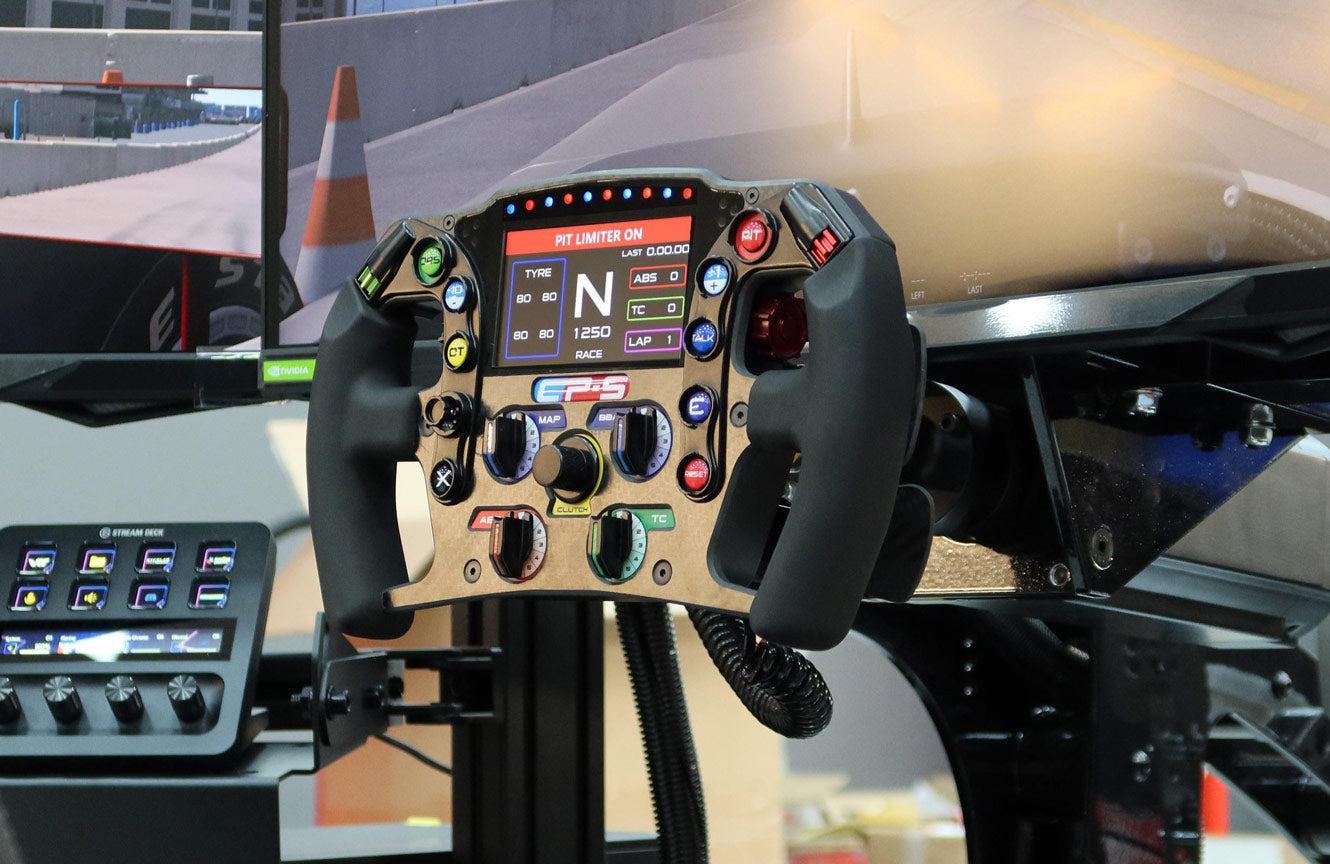 cp-s cool performance formula wheel front on simulator