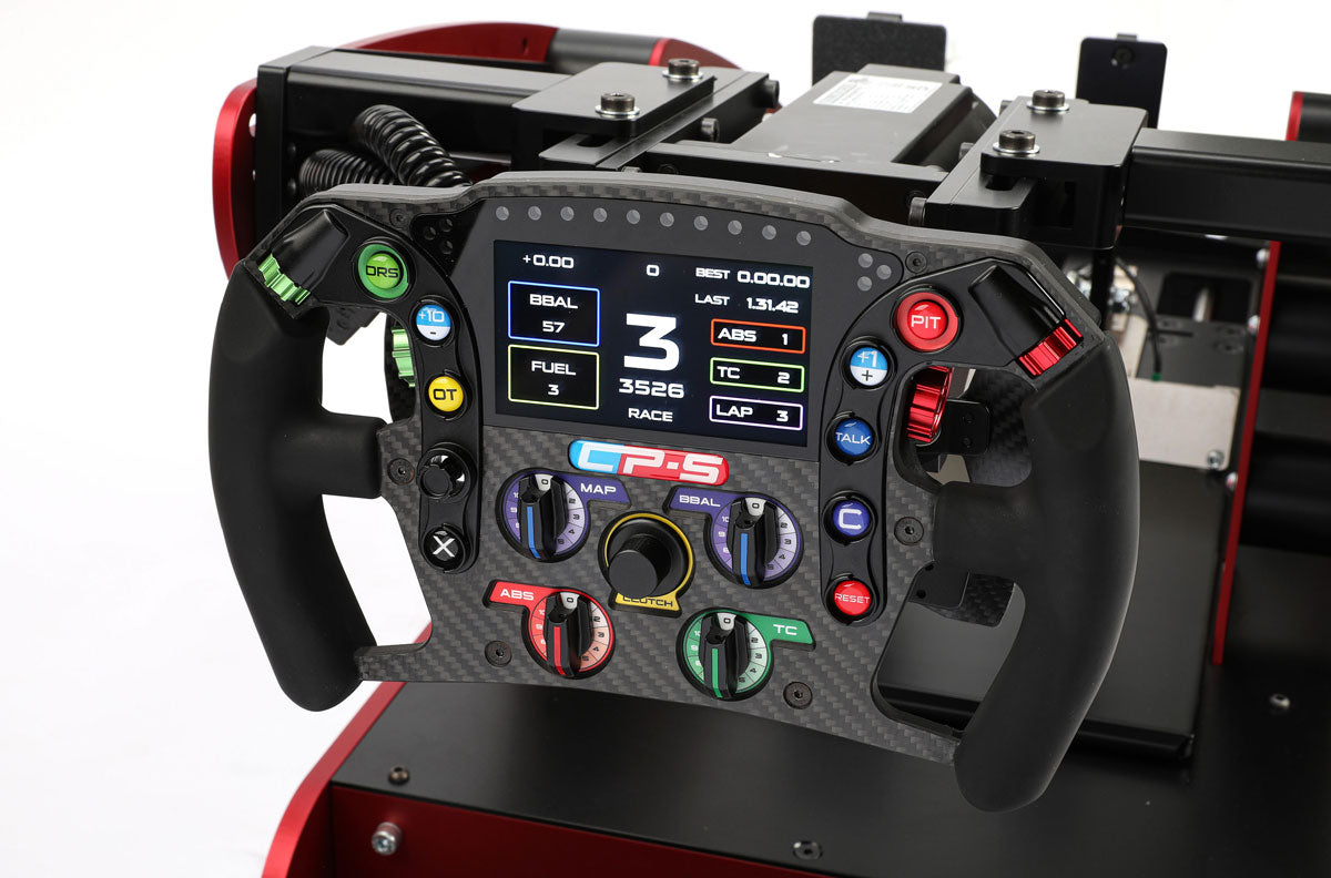 cp-s racing wheel for the cool performance f1 simulator