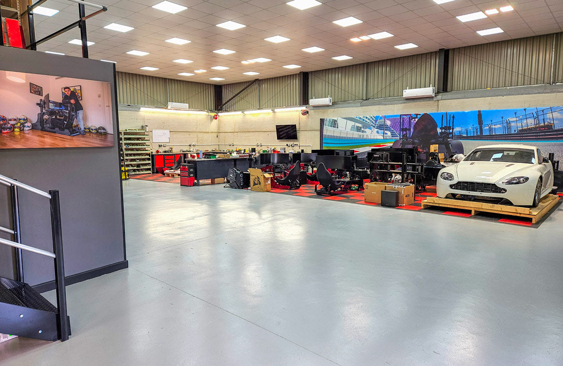 cool performance pro sim workshop simulators being built