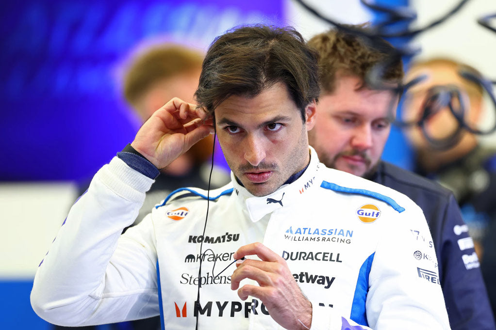 carlos sainz williams f1 driver