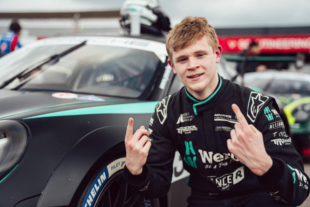 Matthew Rees porche gt cup driver cool performance