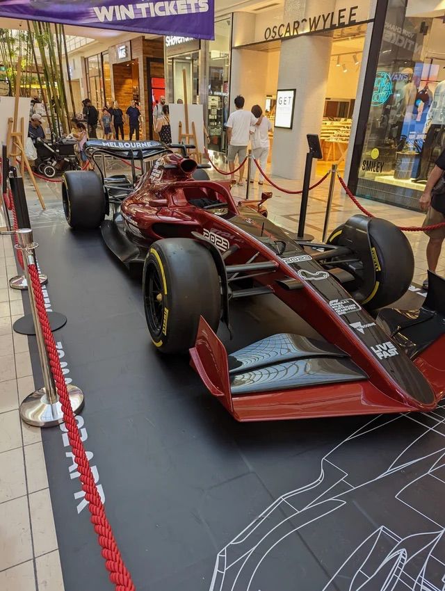 F1 show car hired for luxury corporate event
