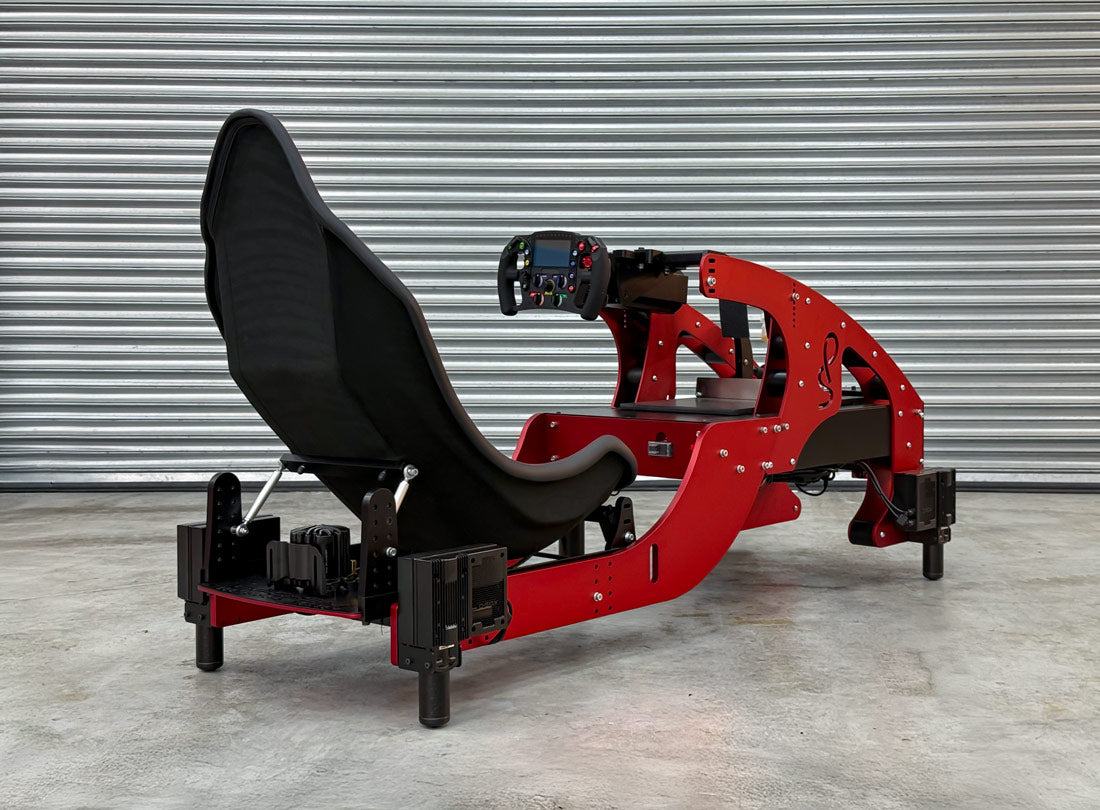 formula pro simulator with full dynamic motion system
