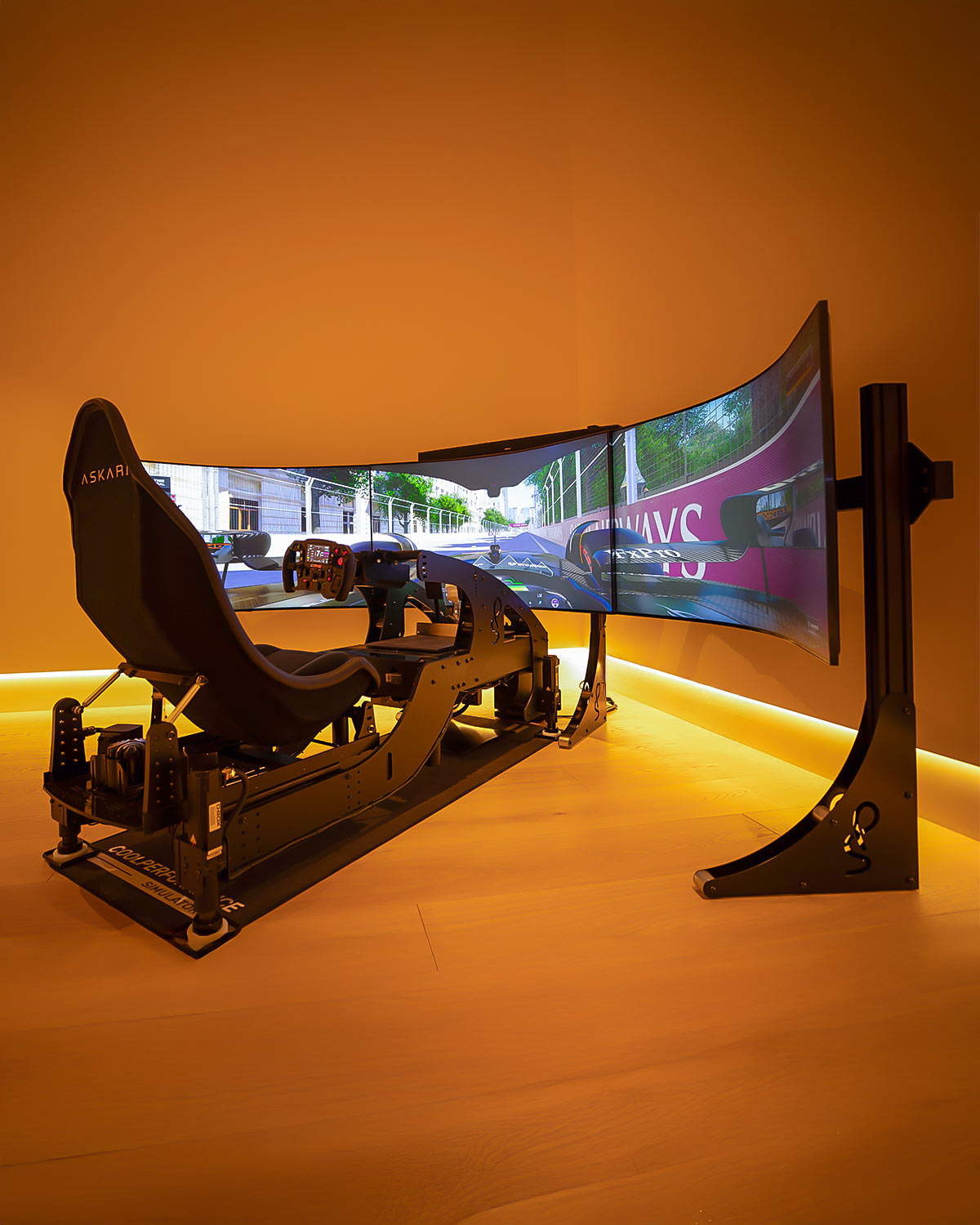 Cool Performance formula pro simulator with full dynamic motion system