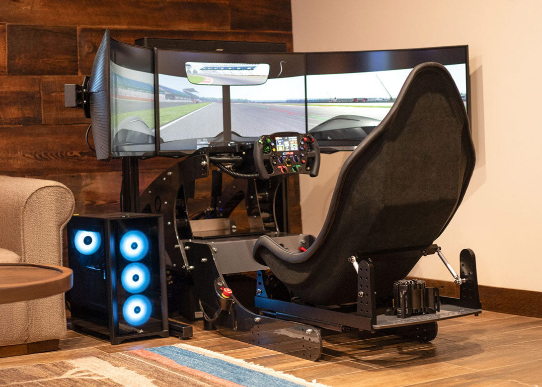 formula pro simulator f1 by cool performance in contemporary home