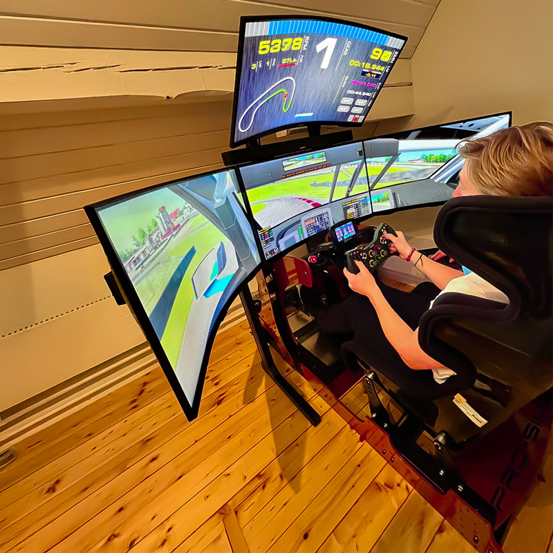 Cool Performance GT Pro with Quad Monitors