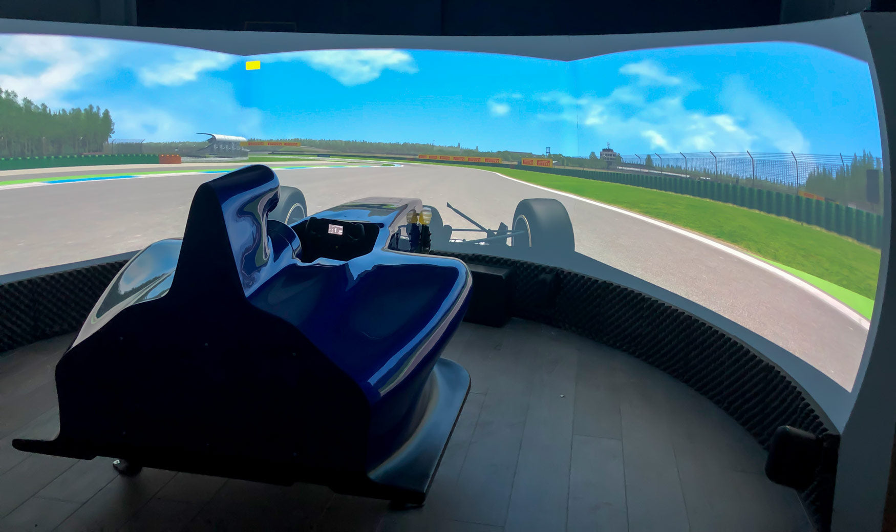 half car f1 simulator