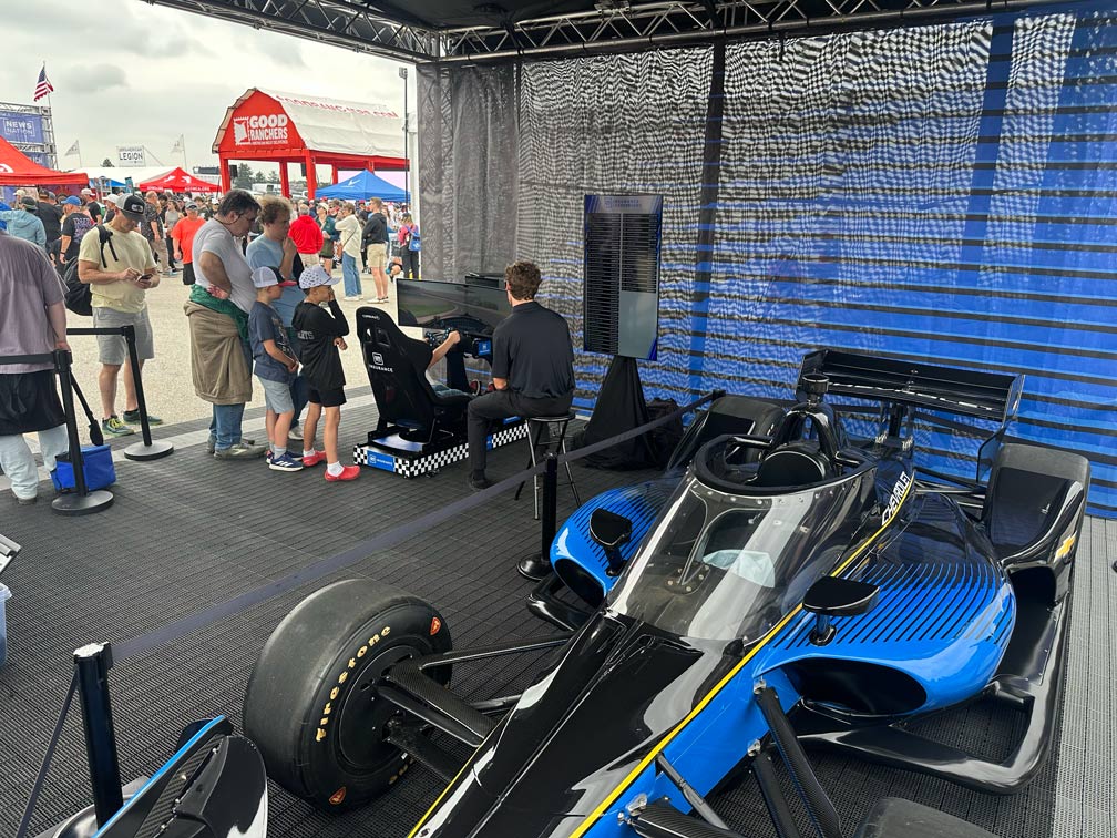 IndyCar Racing Simulator Rental — Cool Performance racing simulator events
