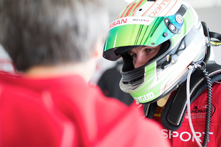 Matt Parry blancpain driver cool performance