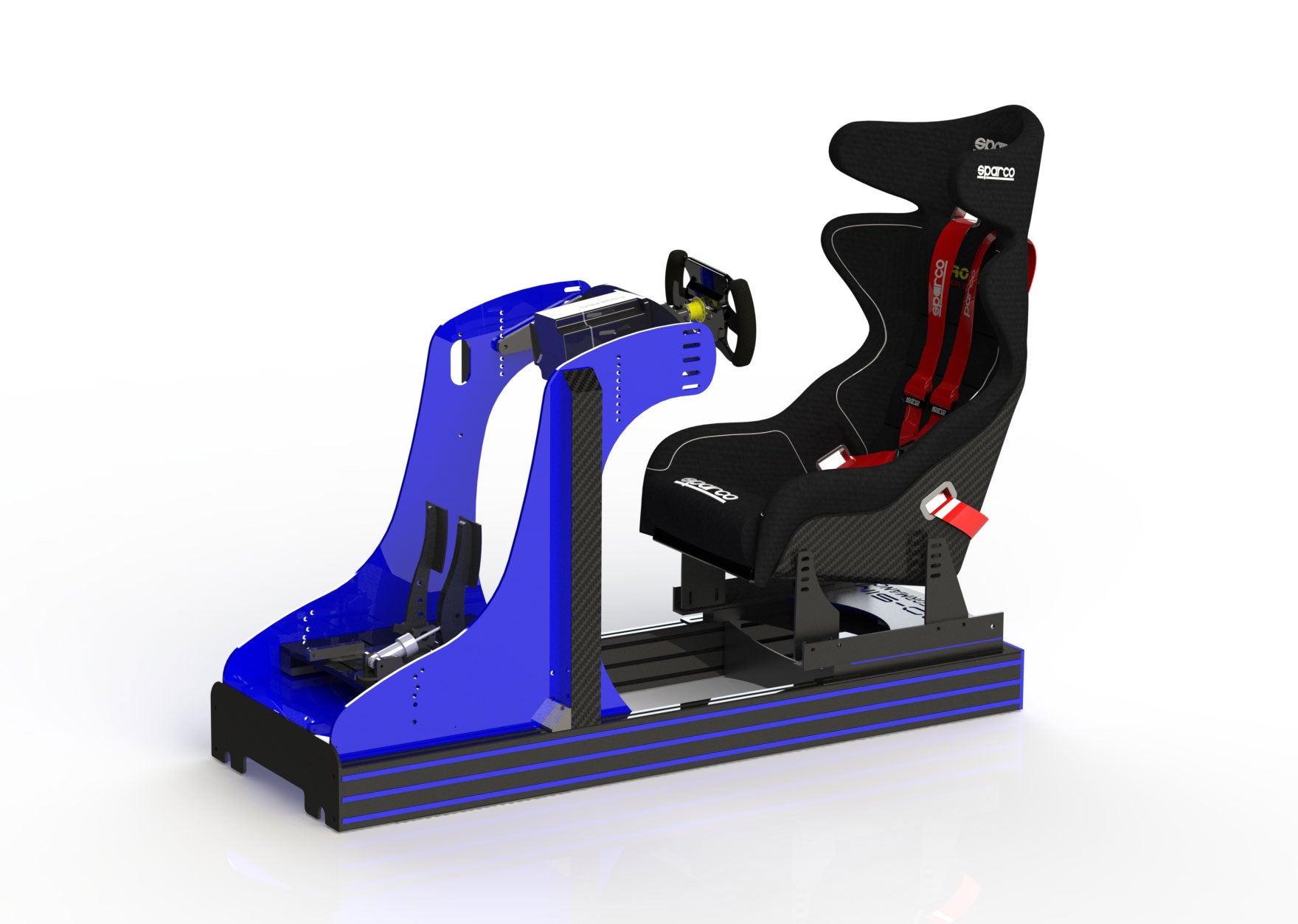 mock up of cool performance simulator being created