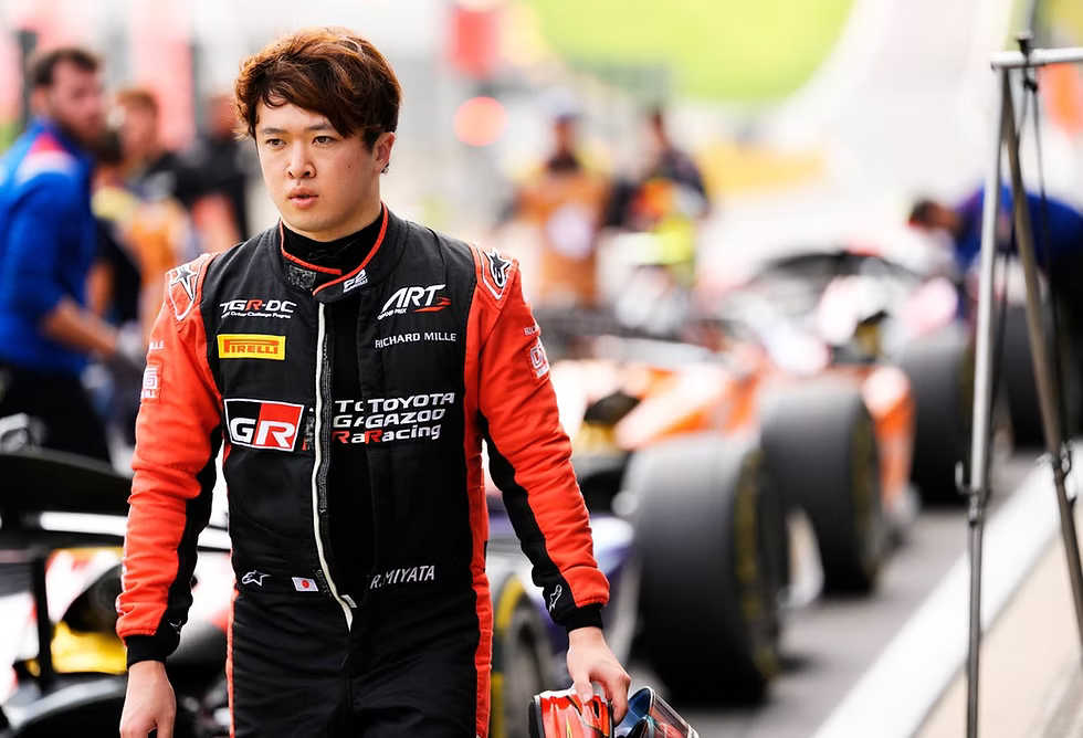 Ritomo Miyata racing driver
