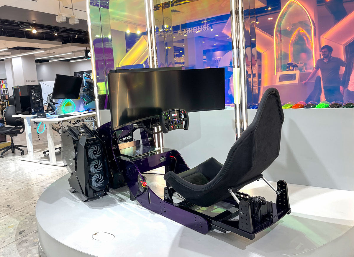 selfridges simulator the formula pro acing simulator by cool performance