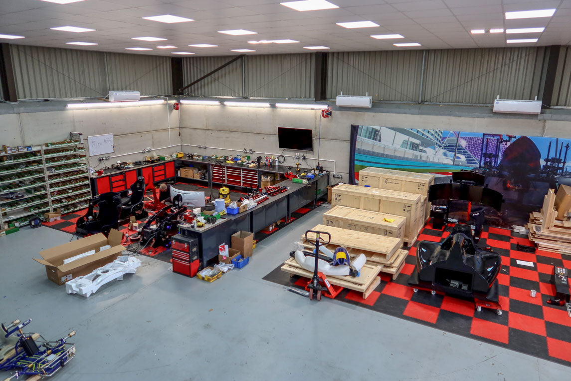 pro sim cool performance workshop assembly of racing simulators