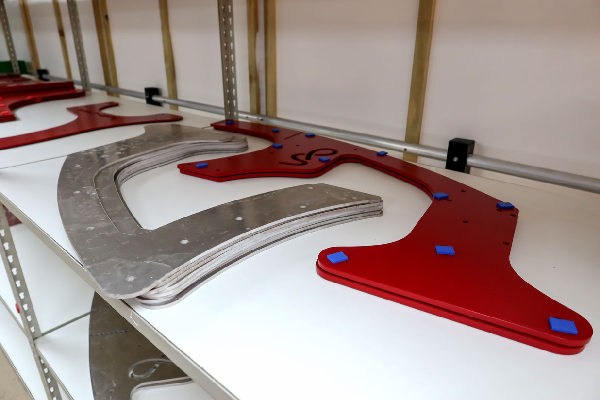 cool performance simulator frame assembly pieces