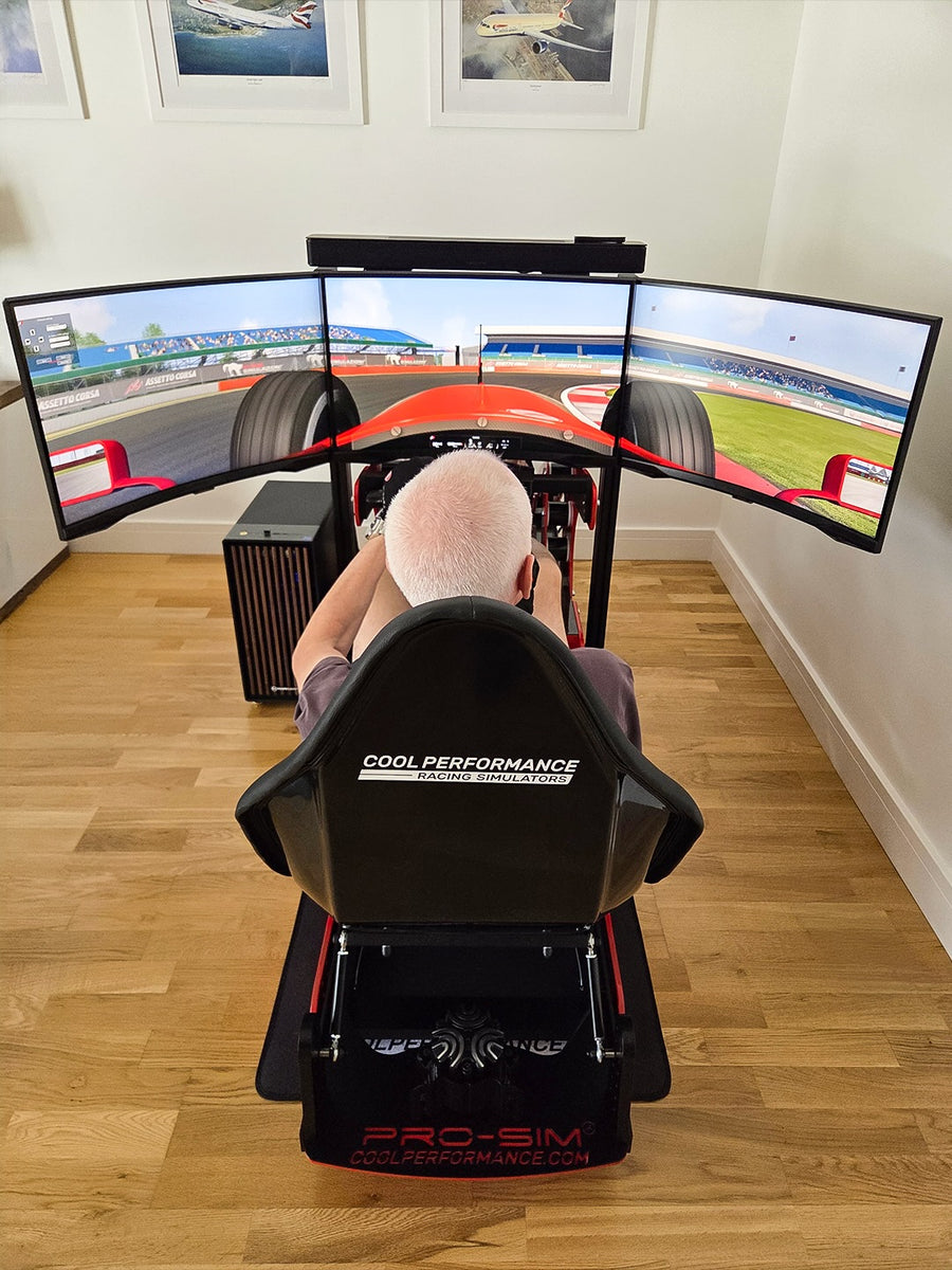 Ferrari-inspired Formula Pro in use at home