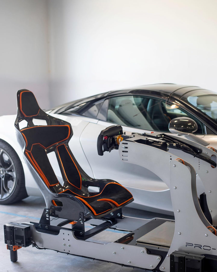 McLaren-inspired GT Pro in titanium silver for a US client