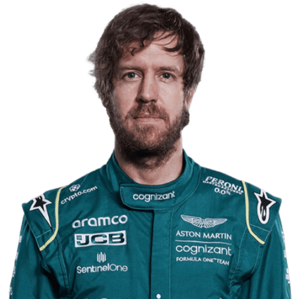 Sebastian Vettel Aston Martin Formula 1 driver with Cool Performance simulator