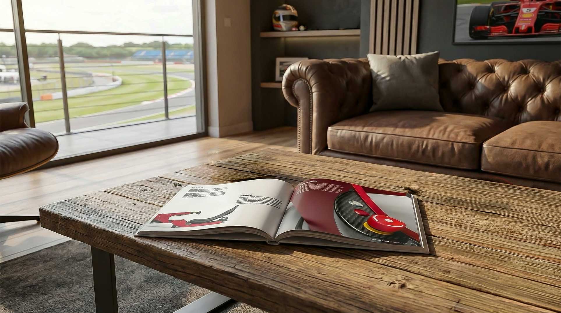 Cool Performance racing simulator brochure