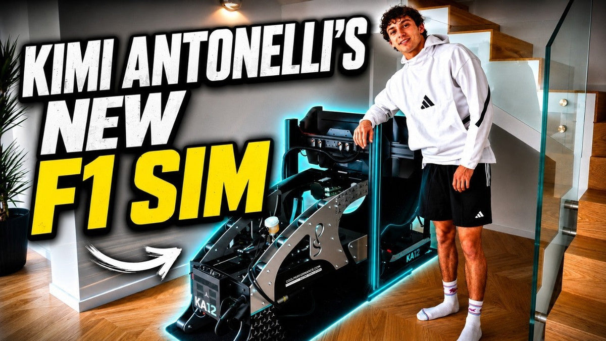 Load video: Kimi Antonelli’s New F1 Simulator | Cool Performance Formula Pro, Cool Performance video