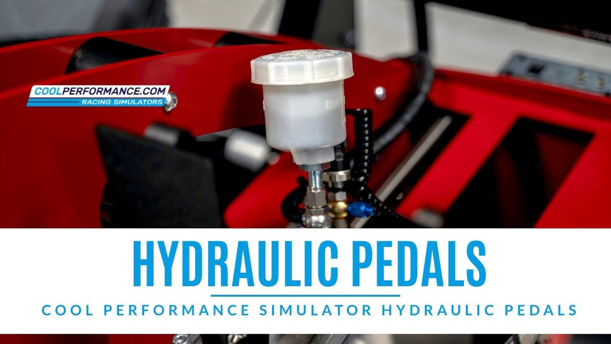 Cool Performance Racing Simulators Hydraulic Pedals, Cool Performance video