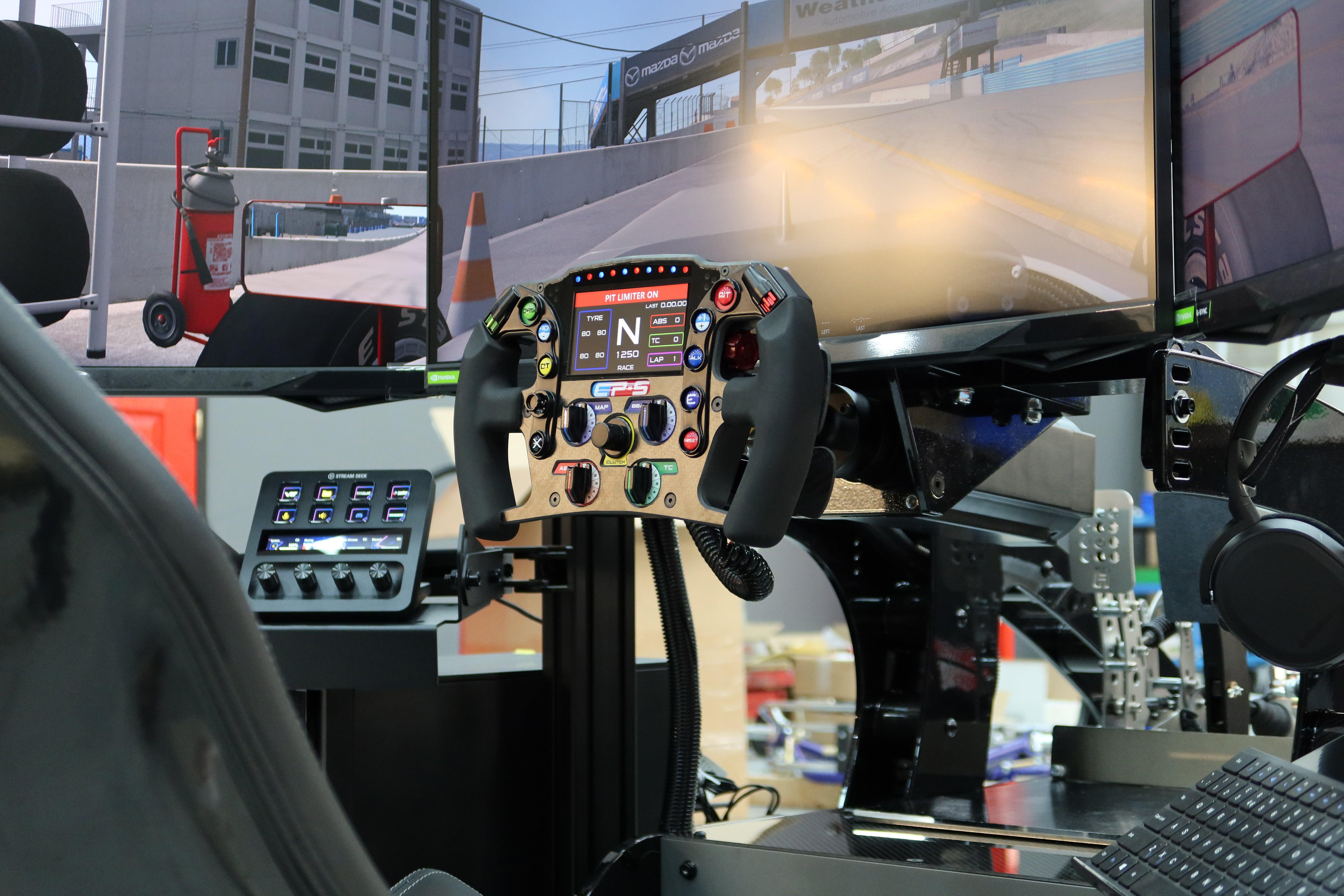 Gaming Simulator Ps4 Ps5 Driving Display Steering Wheel Chulovs