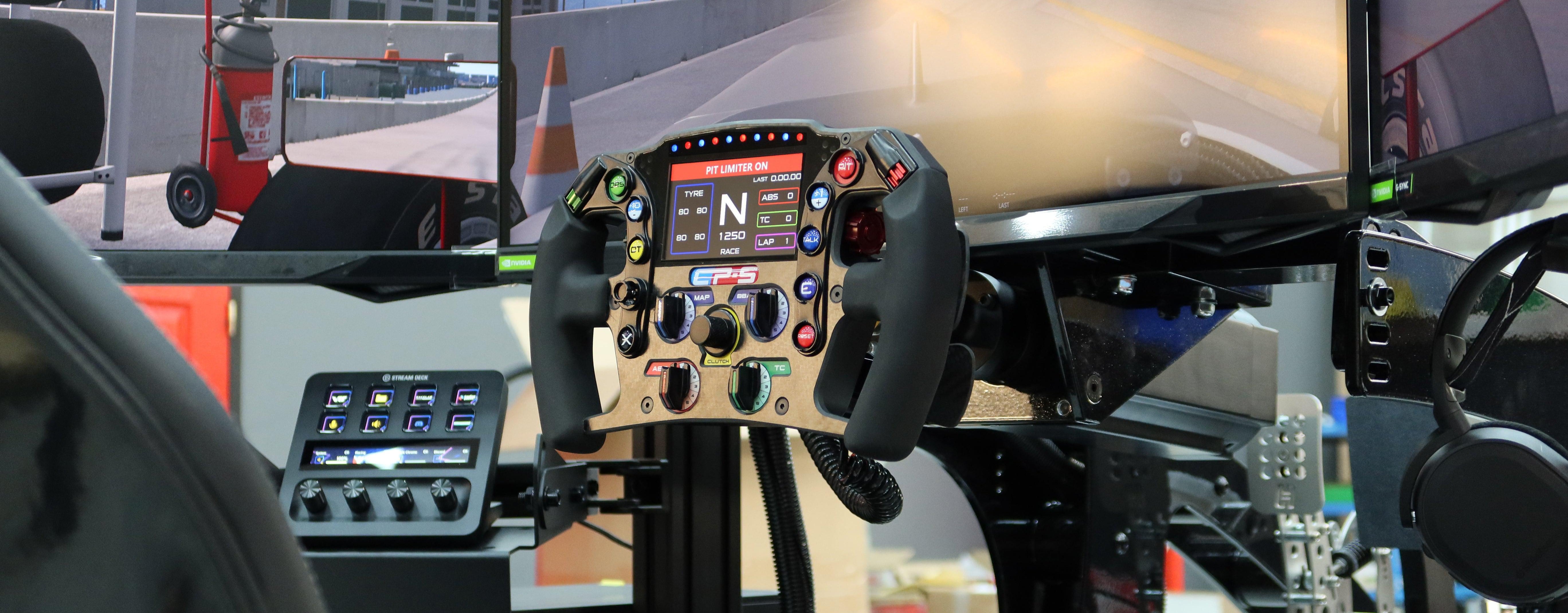 CP-S Simulator Steering Wheel | Cool Performance Racing Simulators