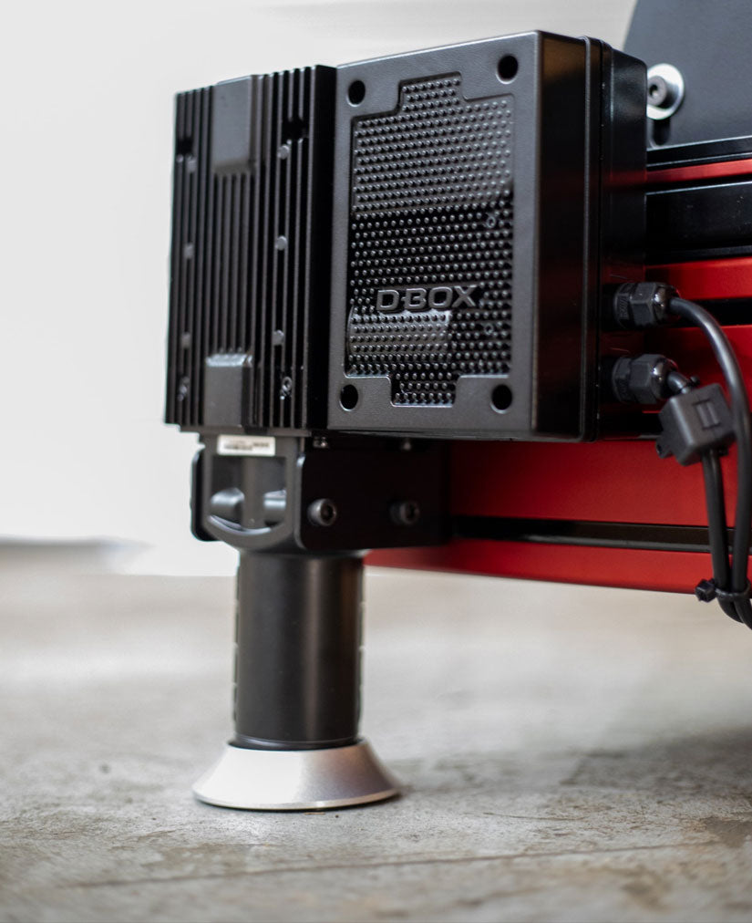 Close up of D-Box motion
