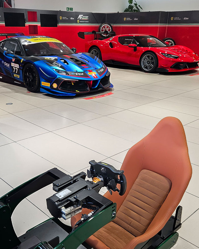 Ferrari, F1 racing simulator event by Cool Performance