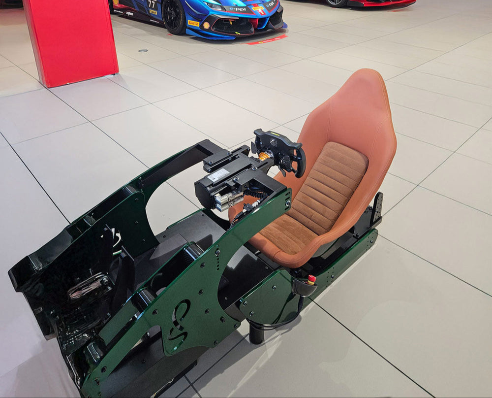 Formula pro simulator cool performance at ferrari event