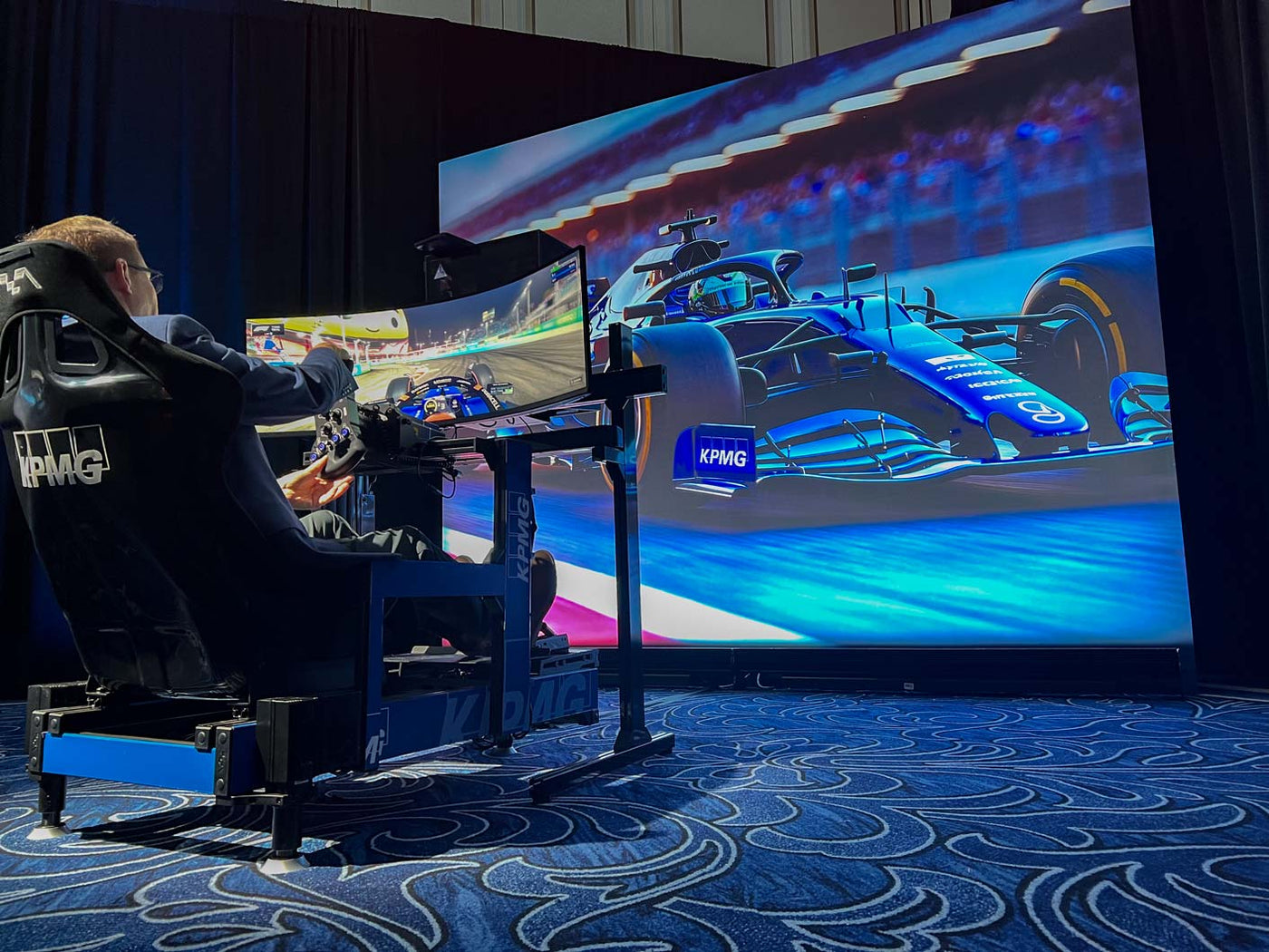 F1 Racing Simulator Rental — Cool Performance racing simulator events