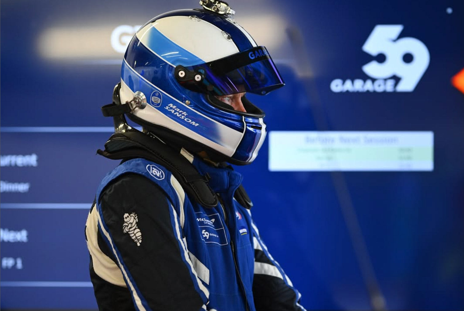 Racing driver Mark Sansom