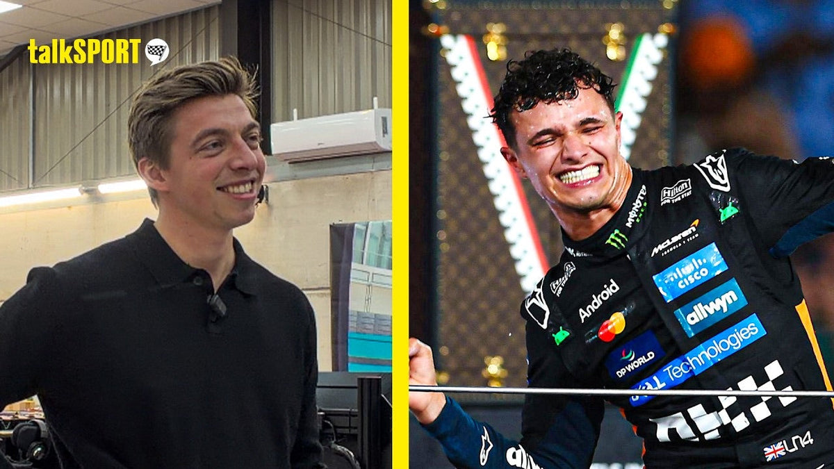 Load video: Oliver Norris | The hardest moments watching Lando Norris’ Championship winning season, talkSPORT Driving video