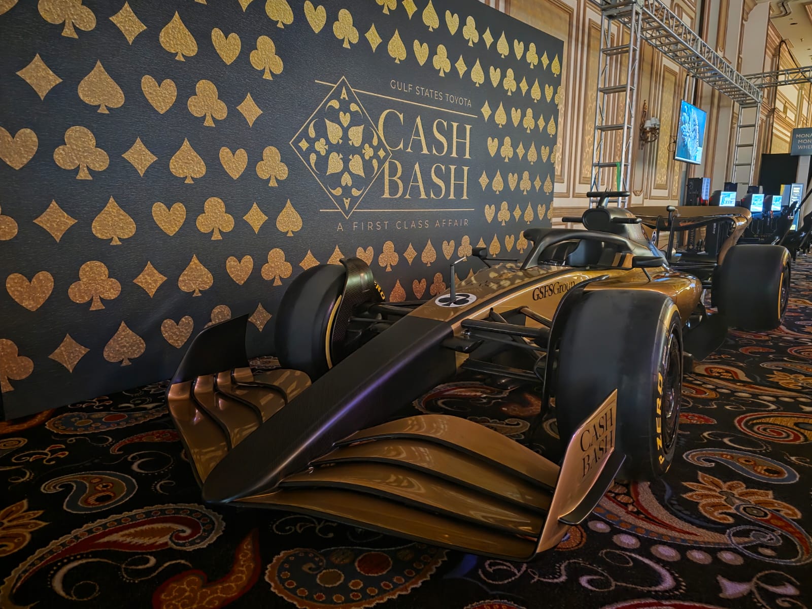 Cool performance F1 showcar