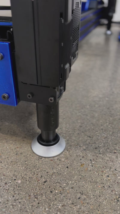 D-Box motion racing simulator actuator close up