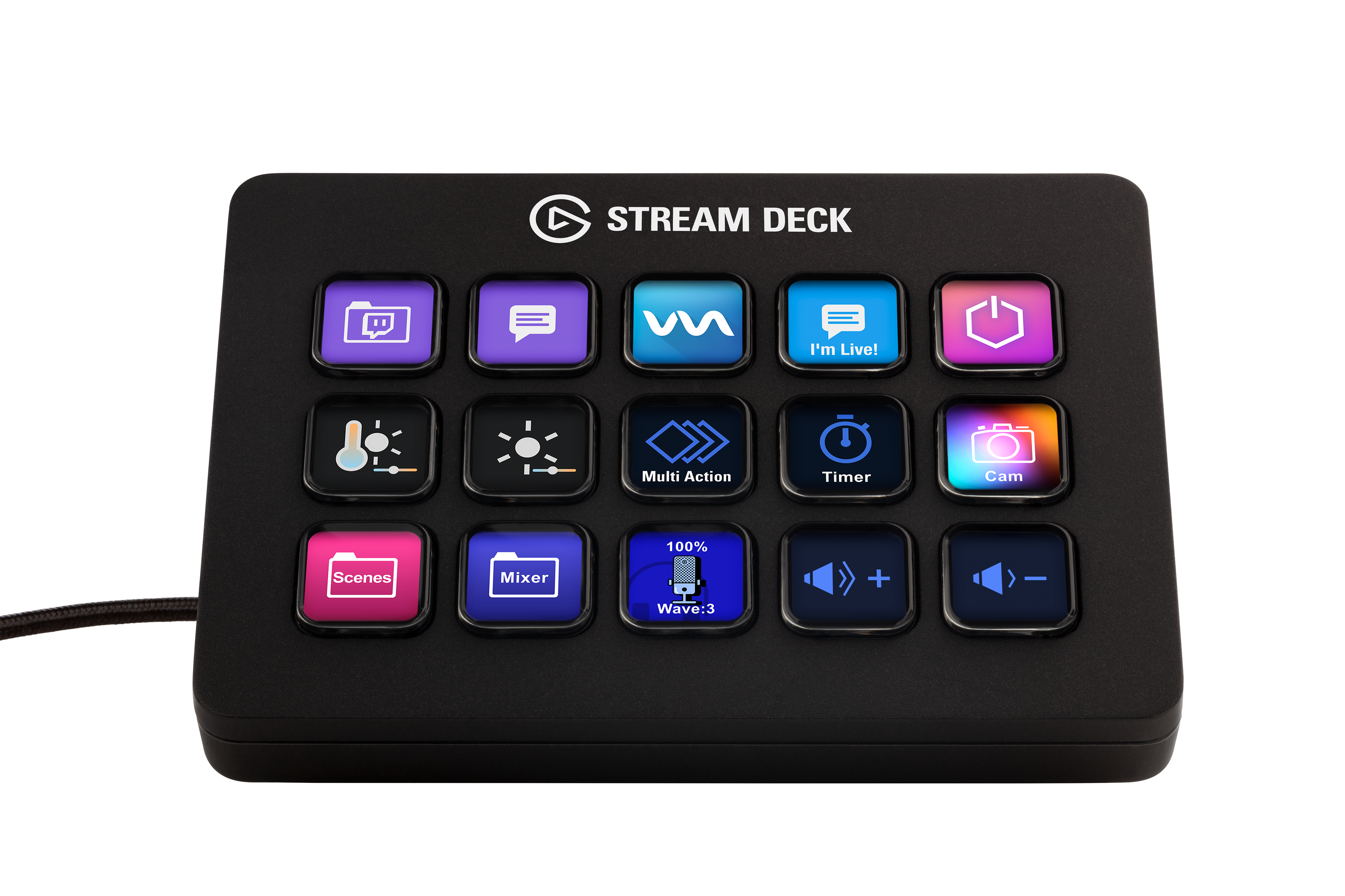Elgato Stream Deck + Customizable Desktop Interface