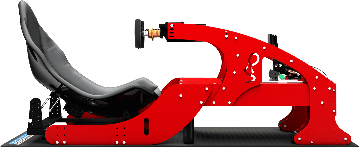 Training SPSIM Triple Screen Car Driving Simulator